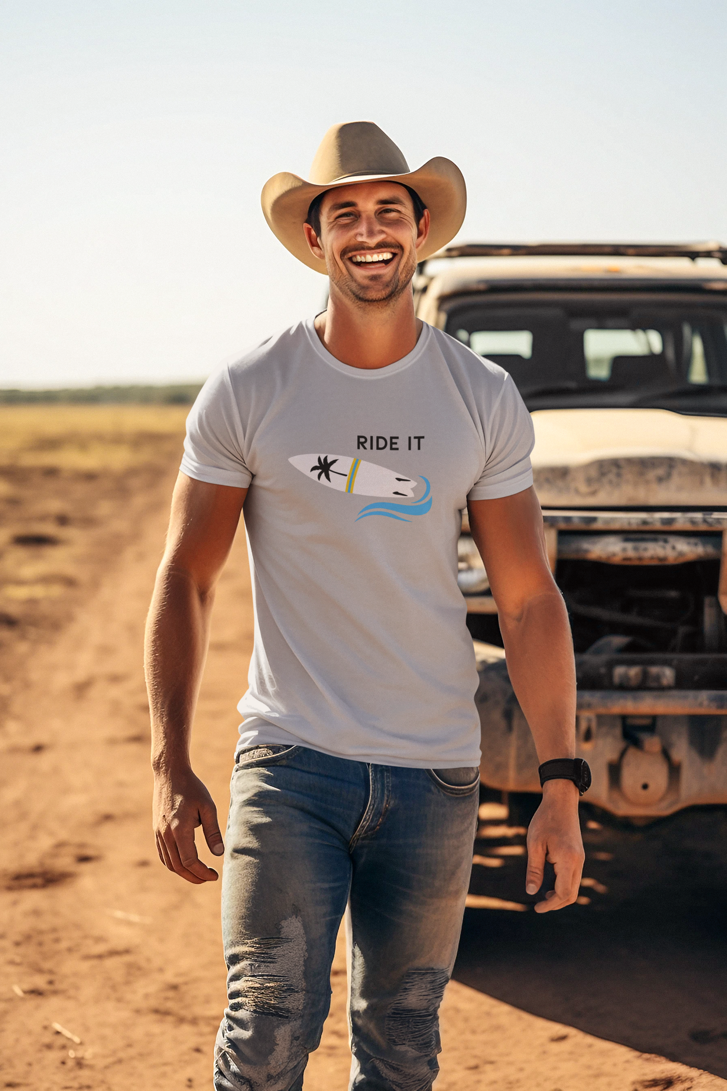 Ride It Men’s Garment-Dyed Heavyweight T-Shirt