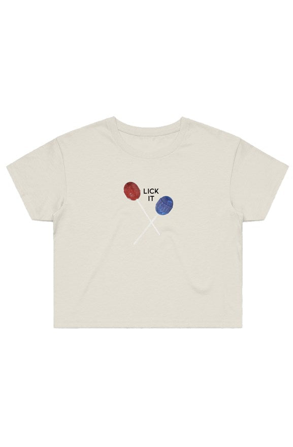Lick it Street Crop Tee