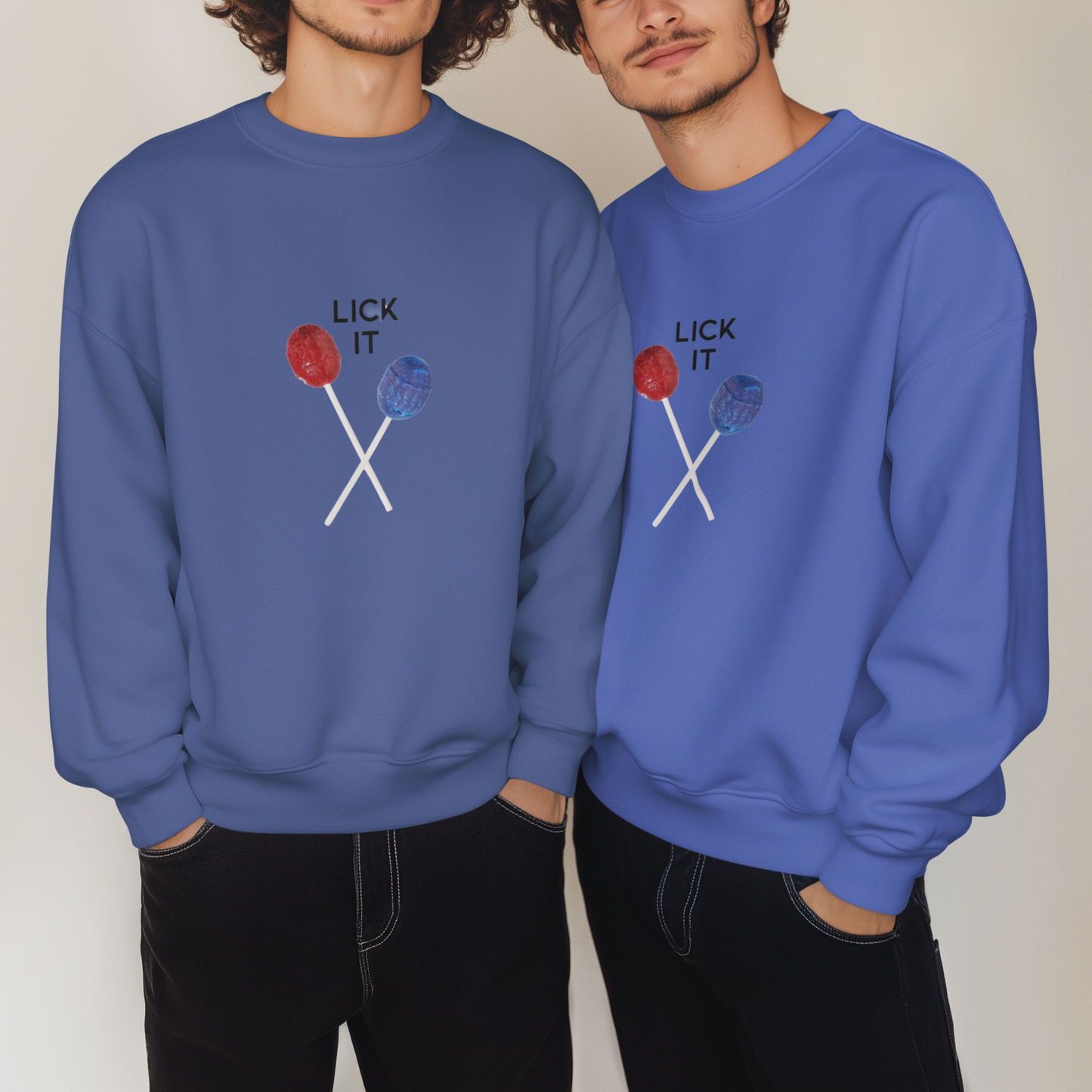 Lick it Garment-Dyed Sweatshirt