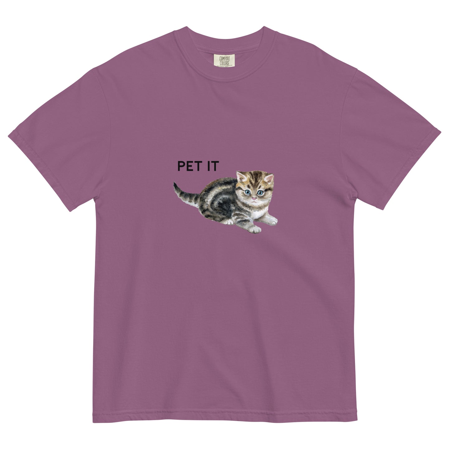 Pet It Garment-Dyed Heavyweight T-Shirt