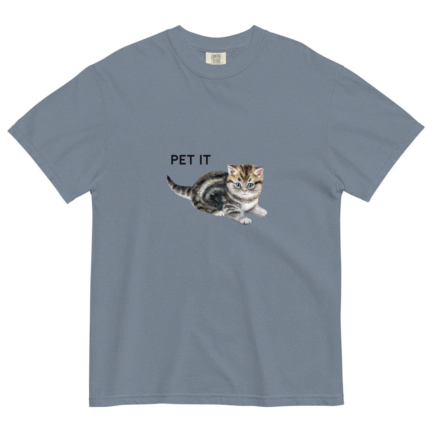Pet It Garment-Dyed Heavyweight T-Shirt
