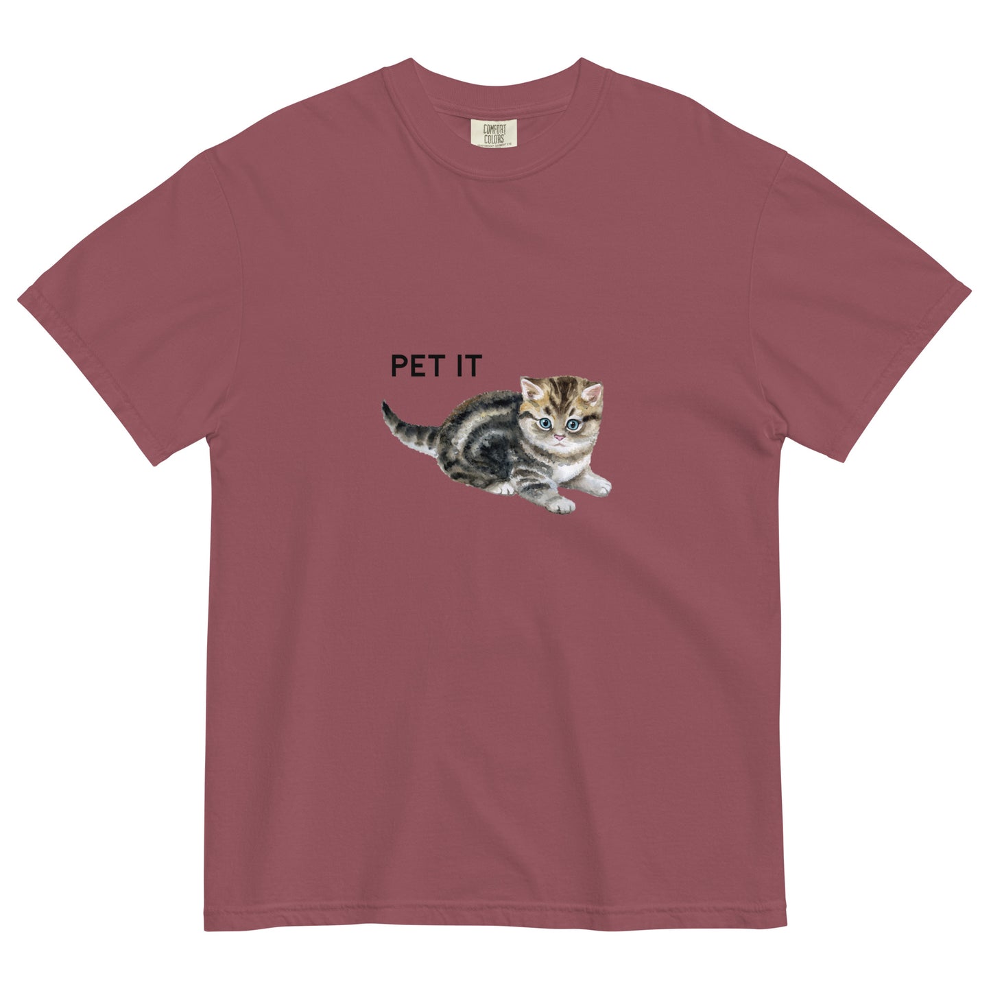 Pet It Garment-Dyed Heavyweight T-Shirt