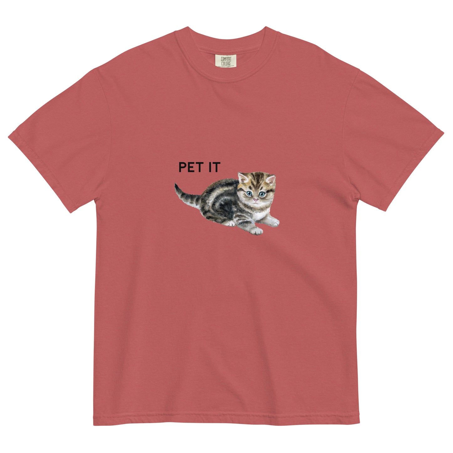 Pet It Garment-Dyed Heavyweight T-Shirt