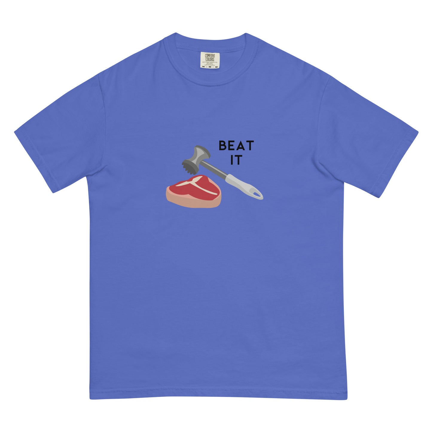 Beat It Men’s Garment-Dyed Heavyweight T-Shirt