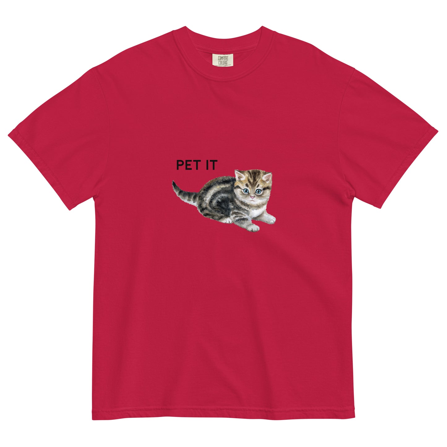 Pet It Garment-Dyed Heavyweight T-Shirt