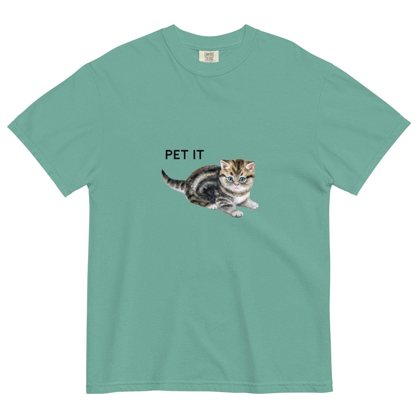 Pet It Garment-Dyed Heavyweight T-Shirt
