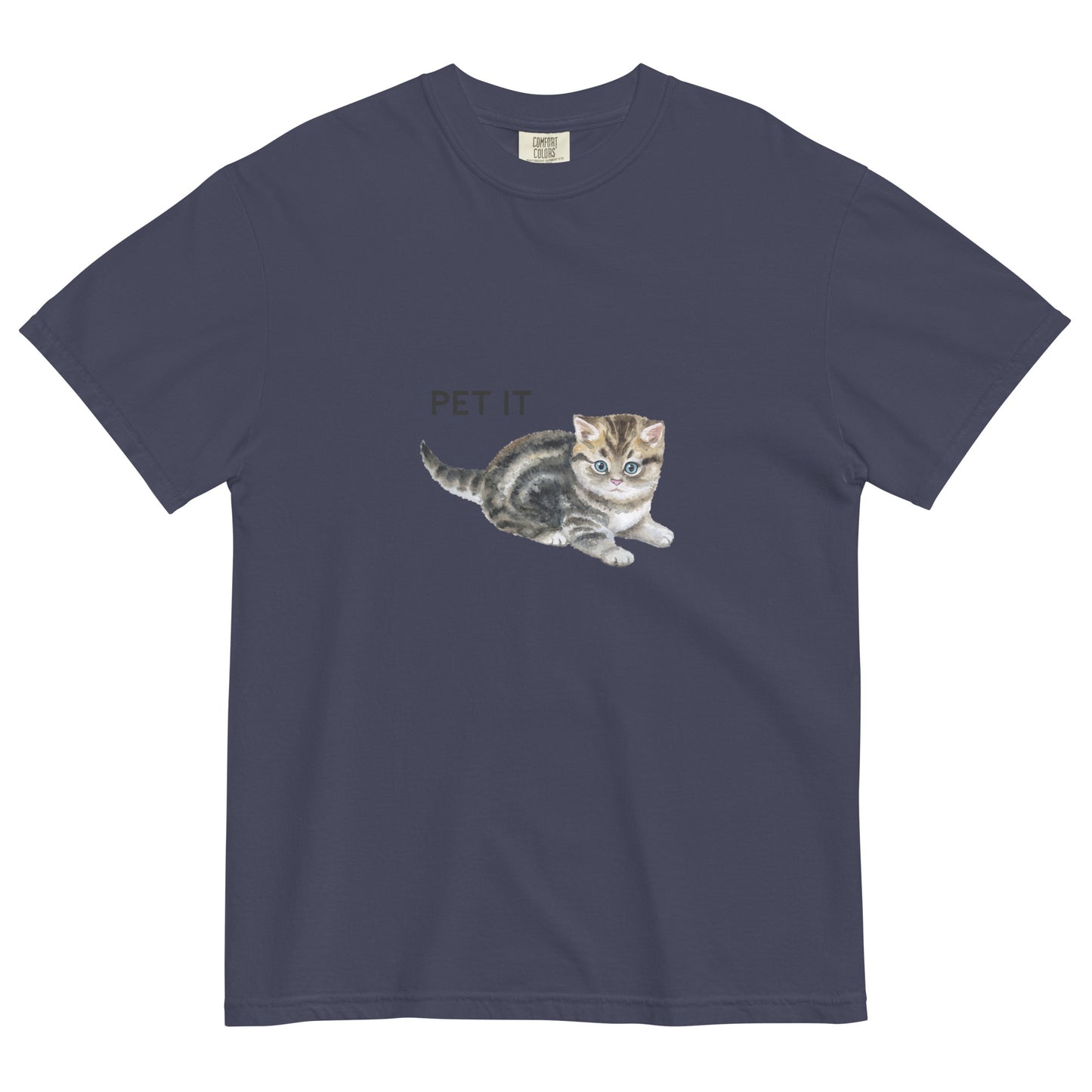 Pet It Garment-Dyed Heavyweight T-Shirt