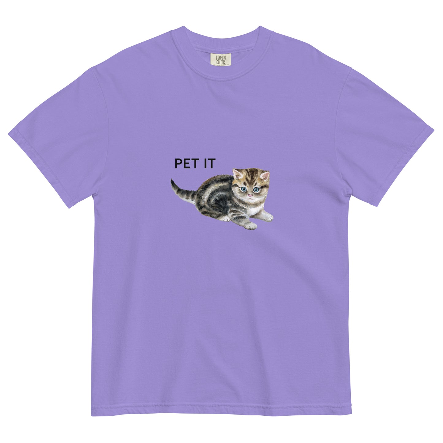Pet It Garment-Dyed Heavyweight T-Shirt