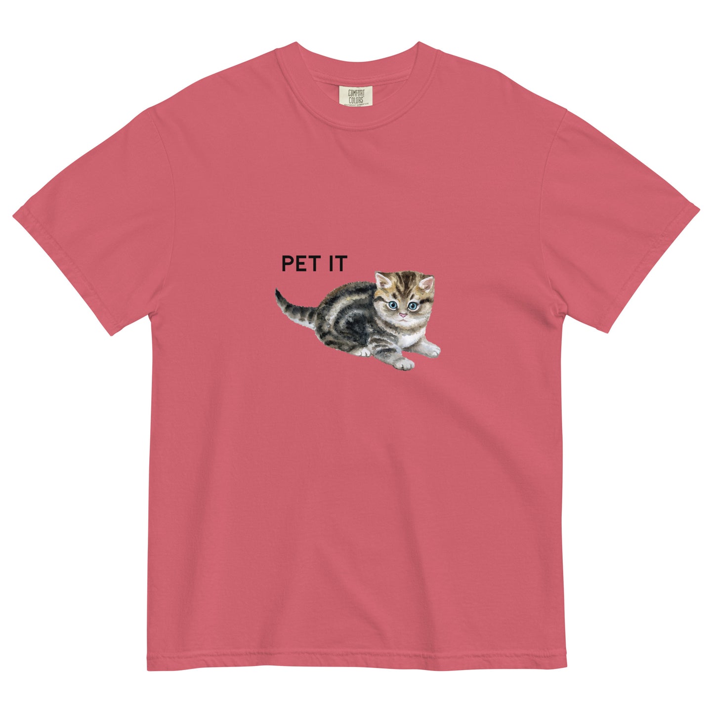 Pet It Garment-Dyed Heavyweight T-Shirt
