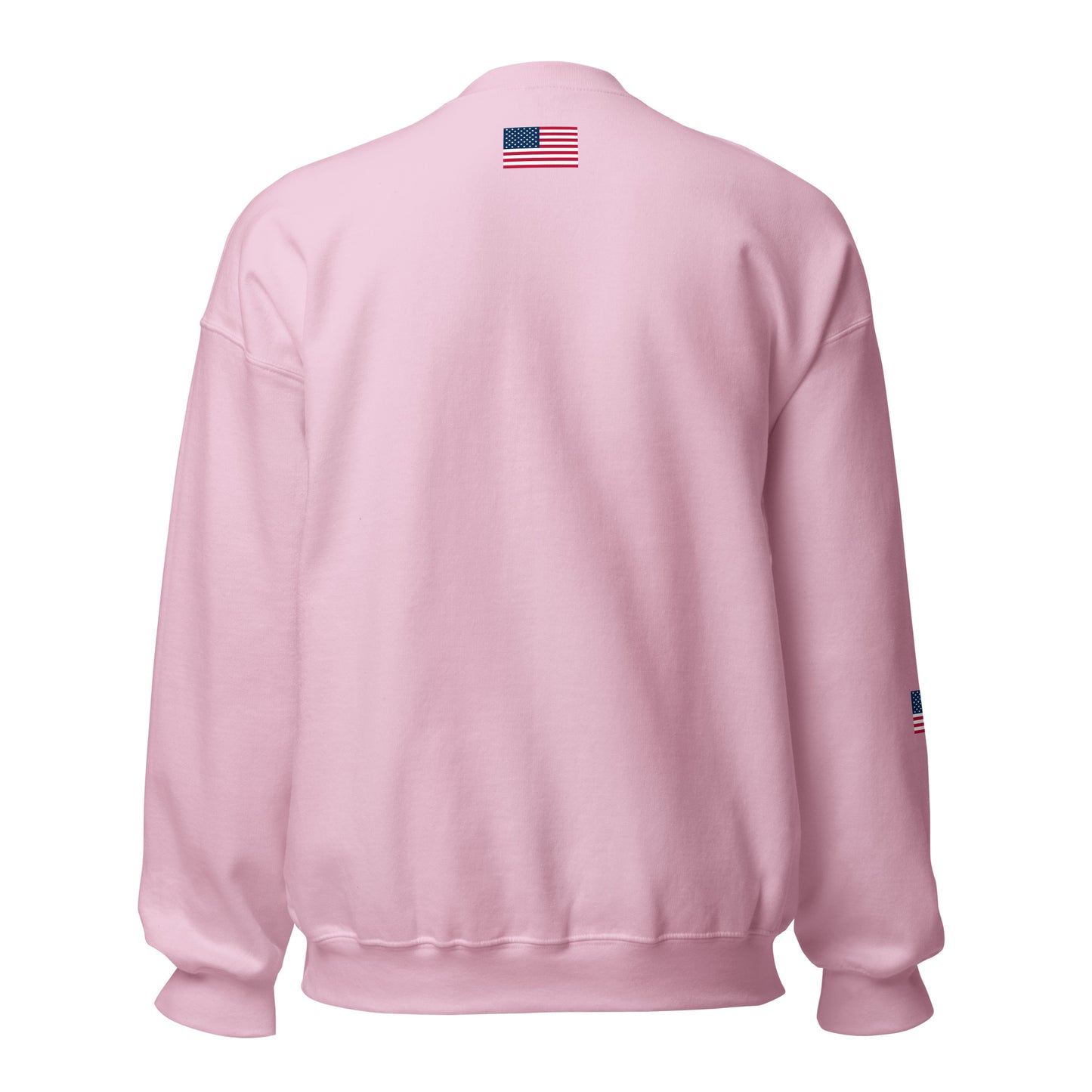 100% Woman USA Sweatshirt- Red, White & Blue Design