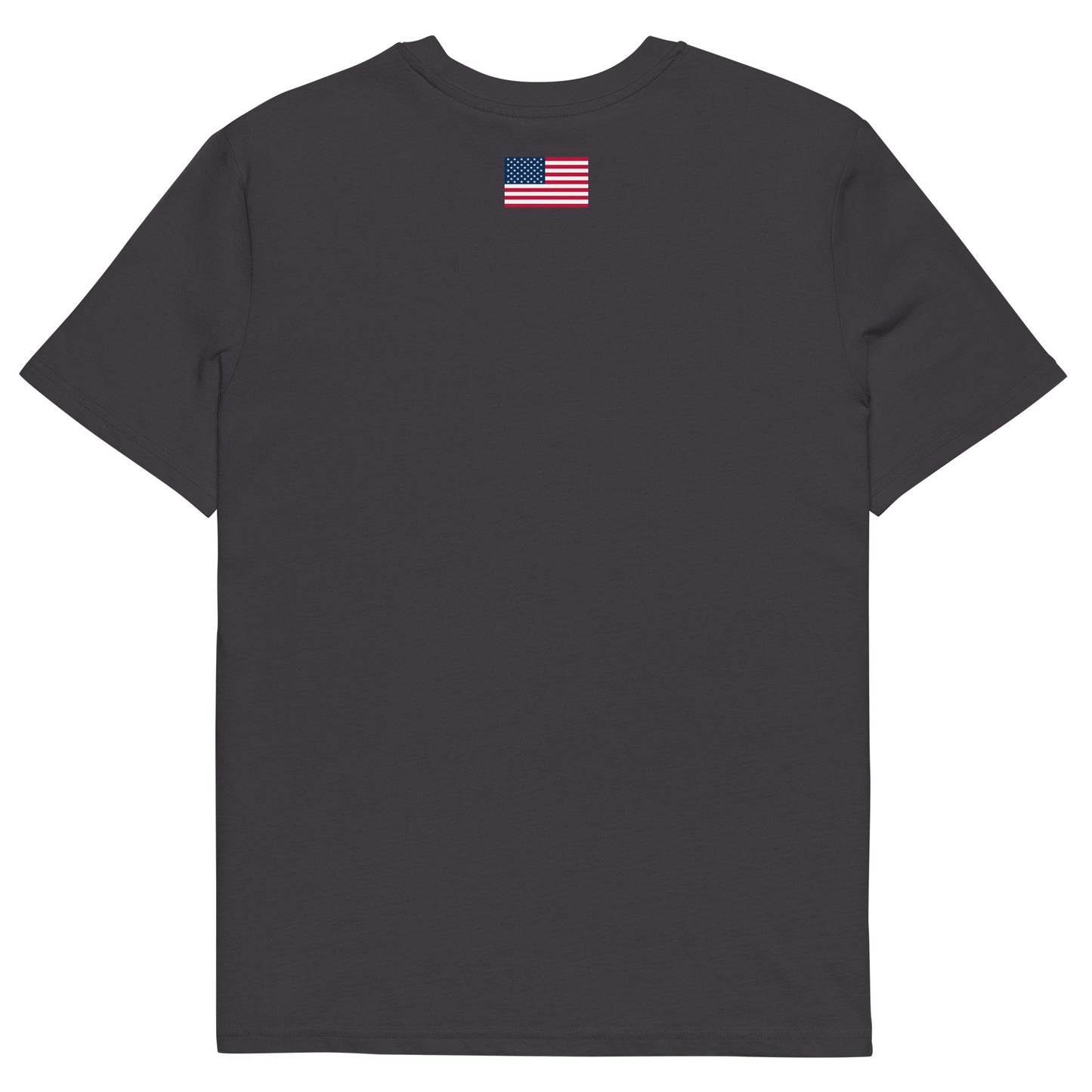 100% Woman USA Organic T-Shirt- Red, White & Blue Design