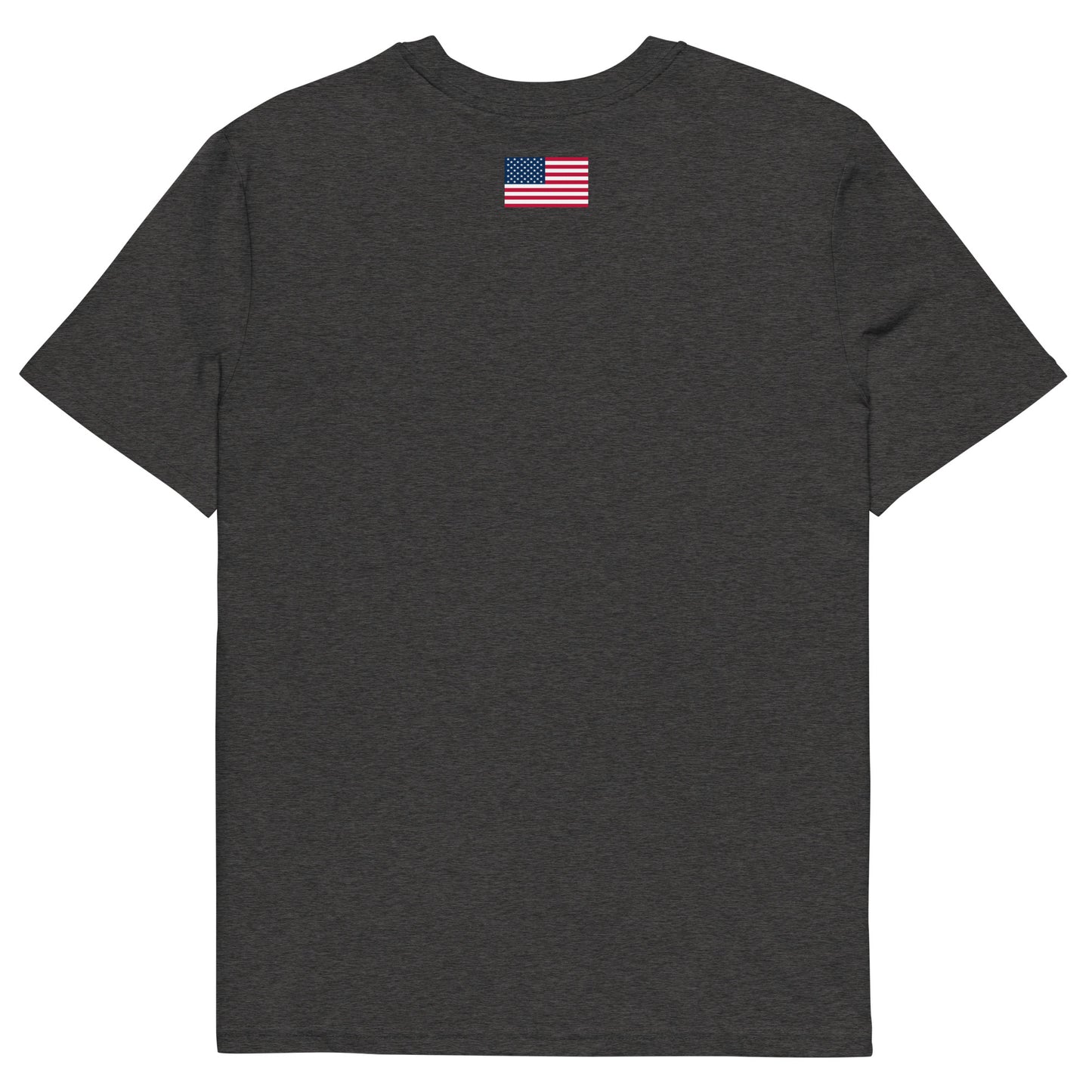 100% Woman USA Organic T-Shirt- Red, White & Blue Design