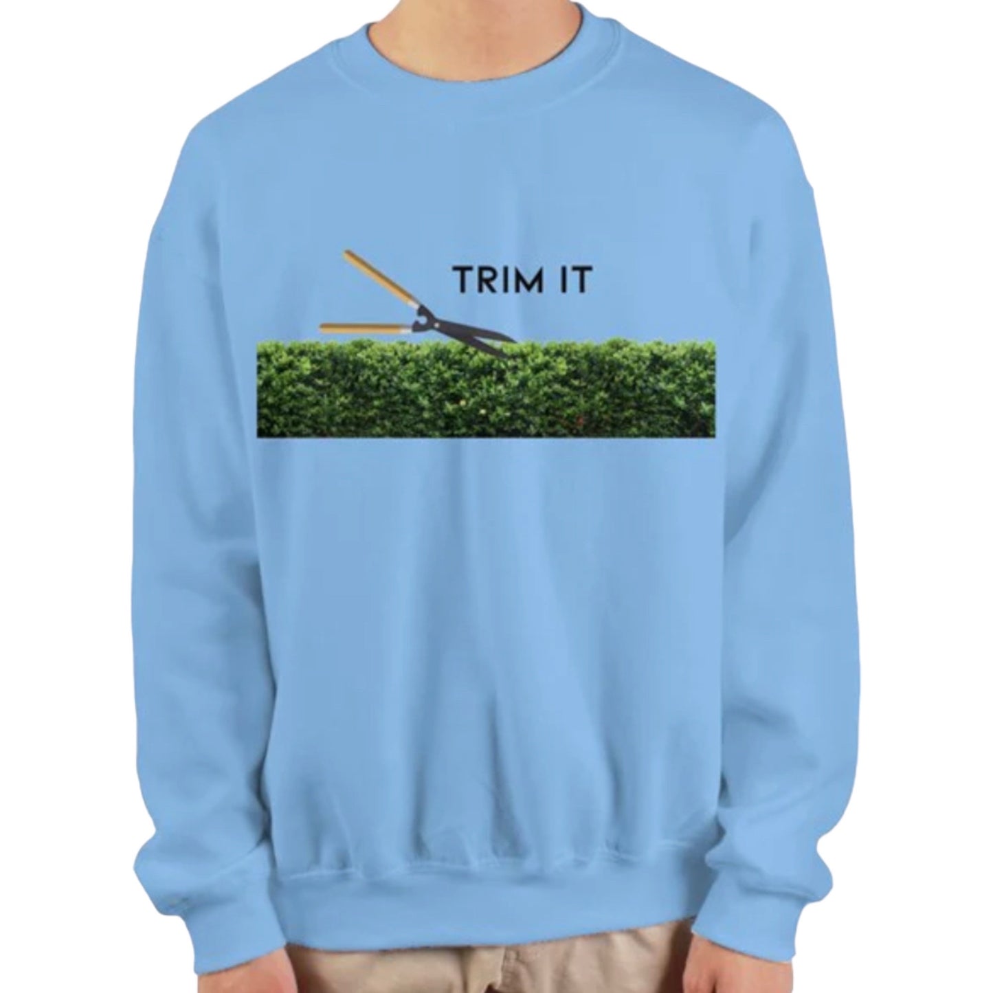 Trim It Heavy Crewneck Sweatshirt