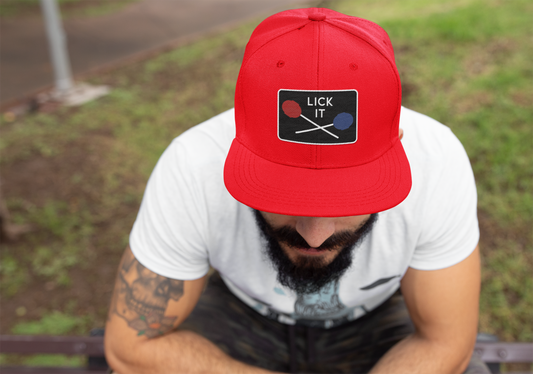 Lick It Six-Panel Retro Trucker Cap