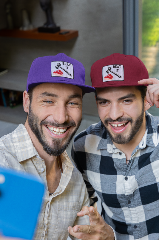 Beat It Snapback Trucker Cap