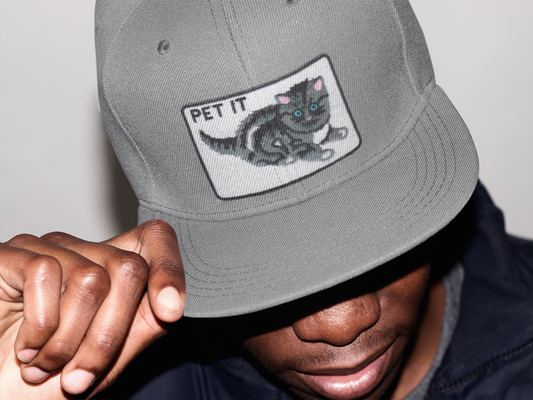 Pet It Six-Panel Retro Trucker Cap