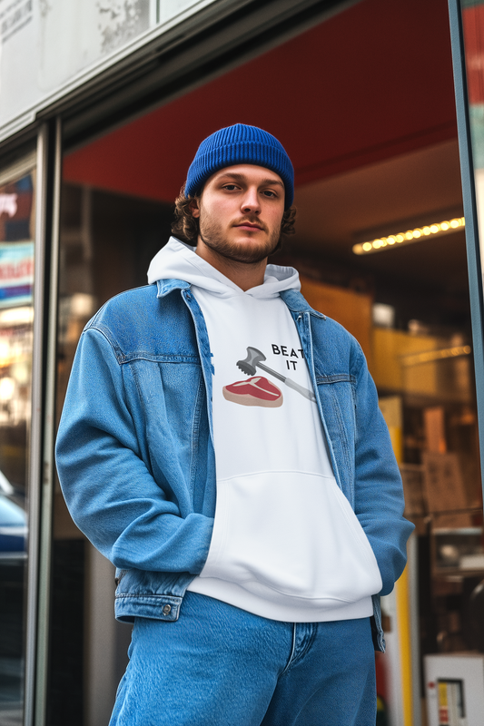 Beat It Hoody White