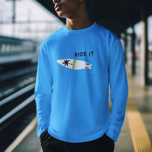 Ride It Cotton Long Sleeve Tee