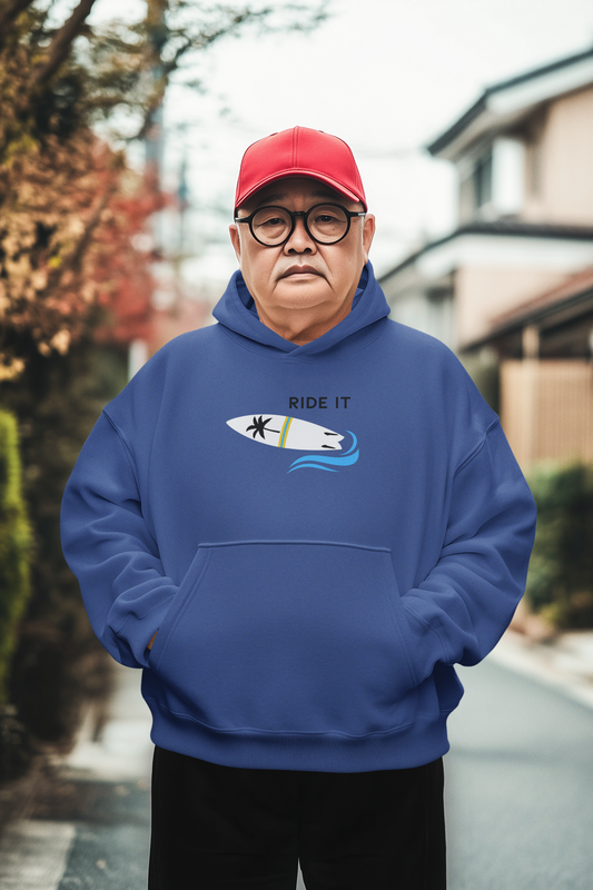 Ride It Hoody- Indigo Blue