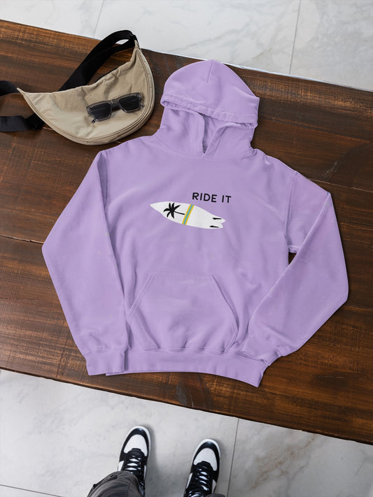 Ride It Hoody- Violet