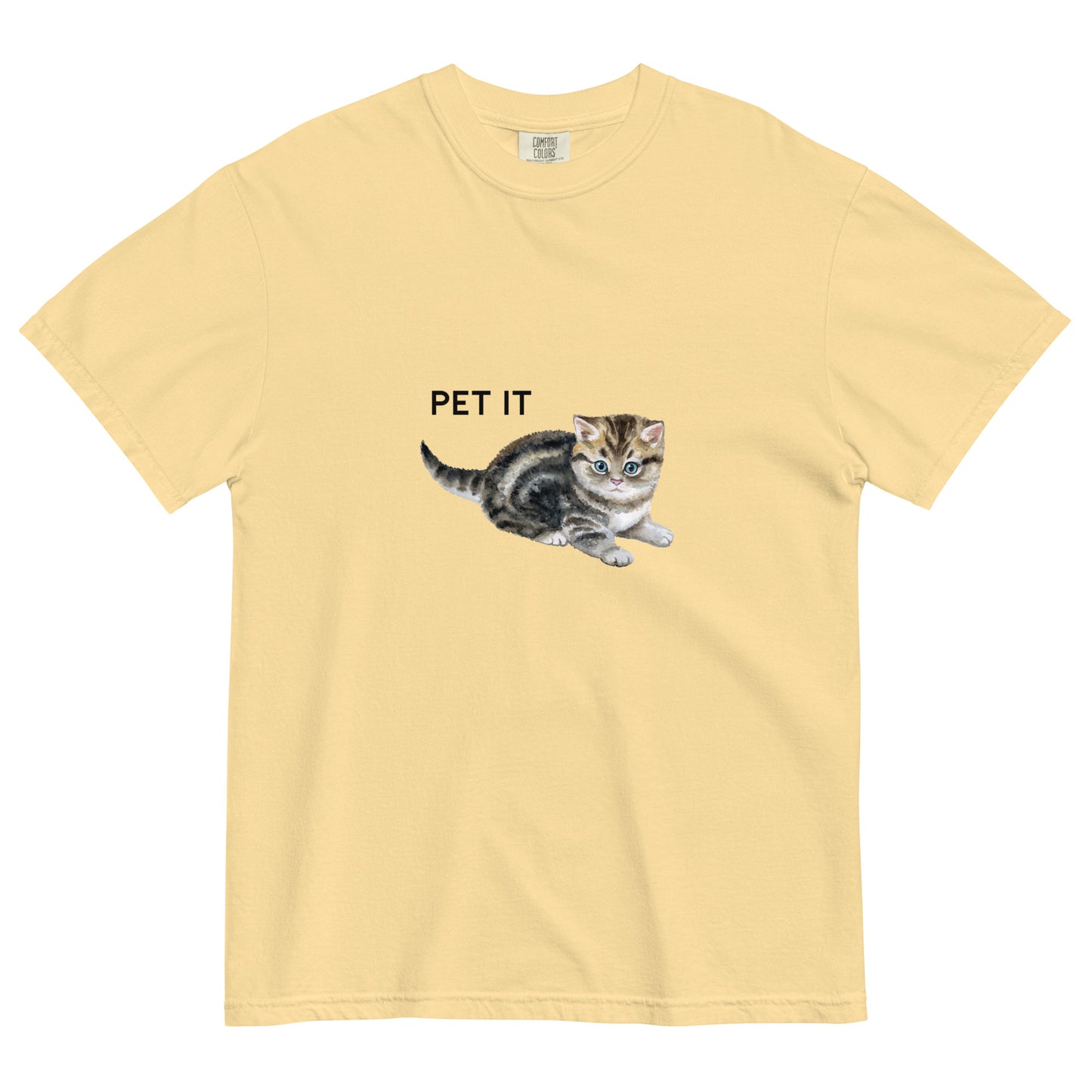 Pet It Garment-Dyed Heavyweight T-Shirt