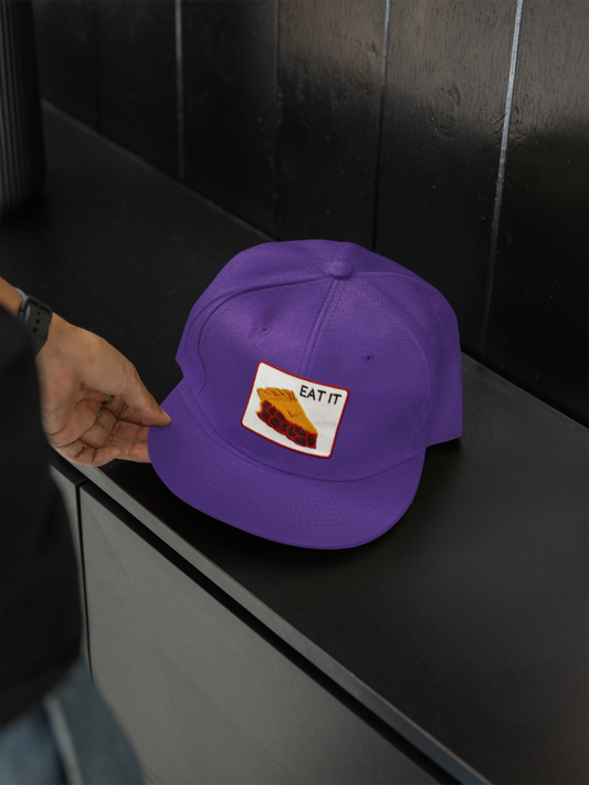 Eat It Snapback Trucker Cap