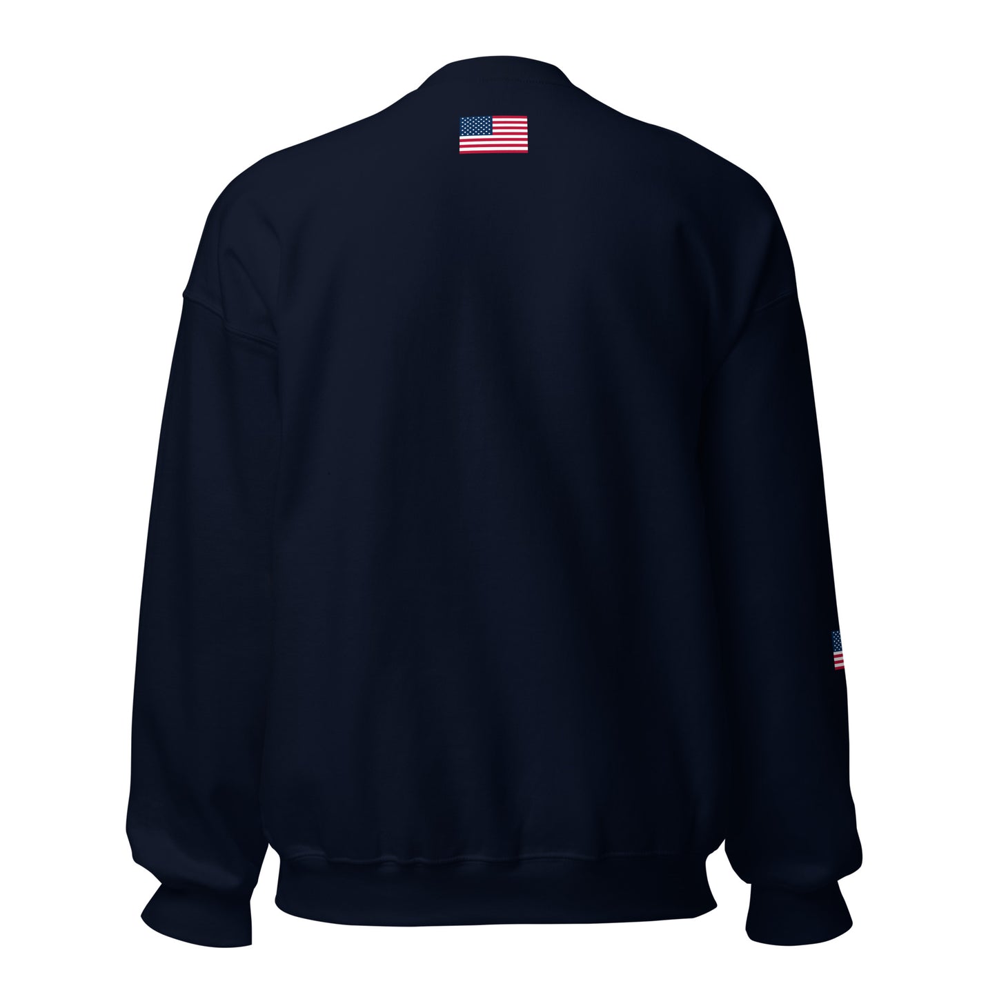 100% Woman USA Sweatshirt- Red, White & Blue Design